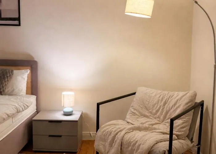 아파트 Liva Zentrum - 4 Mit Kueche Und Wlan - Naehe Hauptbahnhof - Ideal Fuer Familien & Monteure